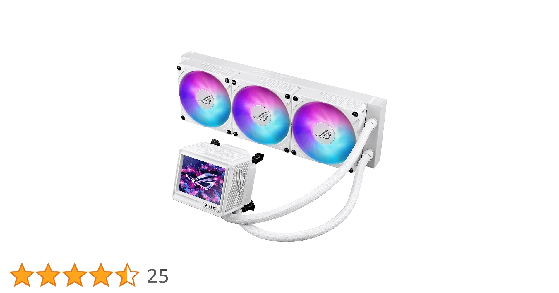 PC用ファン・クーラー ROG RYUJIN III 360 Amazon | ASUS CPUクーラー 3.5インチLCD画面 ROG RYUJIN III